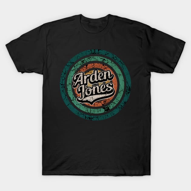 Arden Jones // Retro Circle Crack Vintage T-Shirt by People Mask